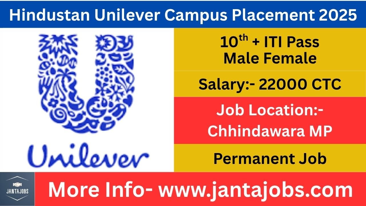 Hindustan Unilever Campus Placement 2025, Hindustan Unilever Limited ITI job 2025, HUL Chhindwara recruitment 2025, ITI job in Madhya Pradesh, HUL electrician job 2025, HUL fitter job vacancy, HUL COPA female job, Hindustan Unilever permanent job, ITI job in Balaghat, ITI job fair 2025, UK Synergy Consultants vacancy, Hindustan Unilever job MP, Chhindwara ITI jobs, government job for ITI pass, private company job for ITI students, HUL instrument mechanic vacancy, HUL electronic mechanic job, ITI job for female candidates, ITI jobs 2025 apply, ITI jobs in MP, job fair for ITI 2025, Satpuda Engineering job drive, HUL job salary 22000, permanent ITI job in Chhindwara, job for electrician in HUL, Hindustan Unilever fitter vacancy, HUL recruitment drive 2025, COPA female job, ITI recruitment November 2025, jantajobs ITI updates, Hindustan Unilever job openings, ITI job apply in MP, female ITI job in COPA trade, best ITI job portal India, jantajobs.com ITI jobs, HUL job notification 2025, upcoming ITI placement 2025, MP private company jobs for ITI, technical job in Chhindwara, permanent job for ITI students, Hindustan Unilever limited job alert, ITI diploma recruitment 2025, ITI freshers job 2025, female ITI job, best ITI jobs India, Chhindwara ITI job, HUL MP ITI recruitment, Hindustan Unilever job salary details, apply HUL job for ITI pass, electrician job HUL, fitter job in HUL Chhindwara, job fair for ITI Balaghat, HUL COPA female hiring, Hindustan Unilever Limited campus placement, HUL job updates 2025, ITI government and private job news, latest ITI job in Madhya Pradesh, ITI trade wise job vacancy, Hindustan Unilever job alert 2025, ITI jobs in top companies, female ITI job in India, HUL ITI job campus drive, HUL job location Chhindwara, Hindustan Unilever recruitment news, ITI campus placement drive, MP ITI job fair, HUL job registration, ITI technician job 2025, instrument mechanic ITI job, electronic mechanic ITI job, ITI female candidate required, Hindustan Unilever MP jobs, private company recruitment ITI, ITI career MP, job fair 2025 Chhindwara, Hindustan Unilever Limited hiring ITI, ITI job opening November, Hindustan Unilever vacancy news, Hindustan Unilever permanent job, HUL ITI recruitment drive, ITI placement 2025 Chhindwara, MP ITI job updates daily, Hindustan Unilever limited MP job alert, ITI COPA job vacancy, ITI jobs for 2021 to 2025 batch, ITI recruitment notification 2025, electrician job MP, fitter job MP, HUL job salary and benefits, Hindustan Unilever ESI PF job, ITI transport canteen job, HUL job Balaghat, job fair ITI students 2025, jantajobs latest post ITI, jantajobs job updates MP, HUL permanent ITI vacancy, apply online ITI job HUL, Hindustan Unilever job opportunities India, ITI campus placement females, ITI trade job opportunity, technical job MP, apply Hindustan Unilever Chhindwara, job opportunity ITI girls, ITI girl job in MP, female COPA job vacancy, HUL job drive Satpuda College, ITI placement camp MP, Hindustan Unilever recruitment alert, HUL electrician fitter hiring, job recruitment Hindustan Unilever, Hindustan Unilever female job, jantajobs Hindustan Unilever, ITI recruitment 2025 details, HUL job date 8 November, HUL job drive Balaghat, Hindustan Unilever limited ITI post, HUL job in hand salary, HUL permanent ITI position, Hindustan Unilever hiring notification, Chhindwara ITI student job, Hindustan Unilever MP ITI employment, ITI job drive Balaghat, job news ITI November, Hindustan Unilever trade job, ITI pass job alert, jantajobs.com ITI vacancy update, MP private job ITI trade, ITI job 2025 with salary, ITI fresh job opening, Hindustan Unilever hiring notice, HUL job benefits, ITI engineer job openings, HUL campus placement news, ITI employment news 2025, ITI girl job COPA trade, Hindustan Unilever Balaghat recruitment, ITI company jobs MP, job hiring ITI pass students, jantajobs daily ITI job update, ITI recruitment Hindustan Unilever, ITI technician career MP, Hindustan Unilever job info, permanent company job ITI, ITI electrician trade job, ITI fitter trade job, ITI mechanic trade job, ITI job fair notification, Hindustan Unilever limited MP campus job, ITI new job hiring 2025, jantajobs MP ITI hiring update, Hindustan Unilever ITI technician job, ITI trade placement drive, ITI job career growth MP, ITI job opportunities India.