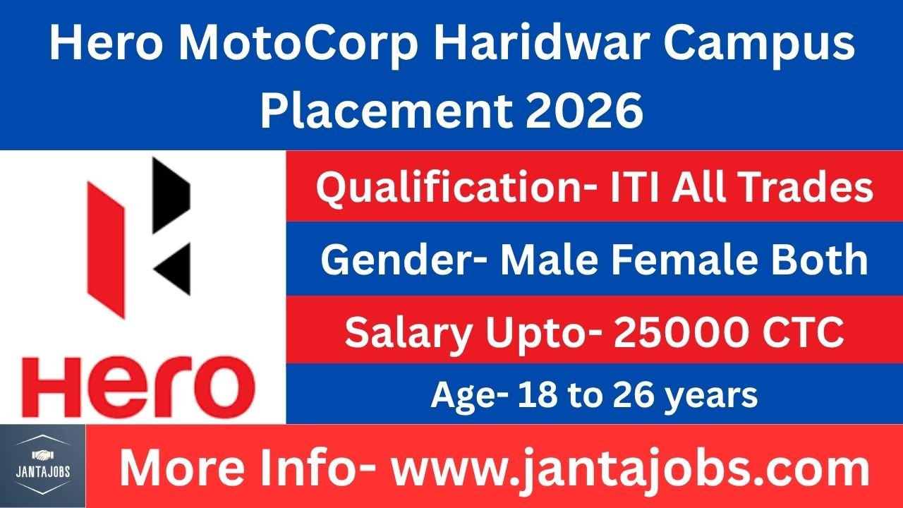 hero motocorp haridwar campus placement 2026, hero motocorp iti job 2026, hero motocorp recruitment 2026, hero motocorp haridwar vacancy 2026, iti campus placement ayodhya 2026, govt iti faizabad campus placement, hero company job for iti pass, iti jobs in hero motocorp, hero motocorp fresher jobs, hero motocorp apprentice recruitment, iti pass jobs 2026, campus placement for iti students, latest iti campus placement, govt iti ayodhya placement drive, hero motocorp walk in interview, hero motocorp hiring iti candidates, haridwar plant recruitment 2026, private company jobs for iti pass, fresher jobs after iti, iti passout jobs in uttarakhand, electrician jobs in hero motocorp, fitter jobs in hero company, welder jobs in hero motocorp, machinist jobs in hero company, turner jobs in hero motocorp, diesel mechanic jobs in hero company, tractor mechanic jobs in hero motocorp, electronics mechanic jobs in hero company, female iti jobs 2026, male iti jobs 2026, free campus placement 2026, govt iti campus drive, campus placement in ayodhya, ayodhya iti jobs, up iti campus placement, hero motocorp salary for iti, hero motocorp ctc salary, apprentice stipend hero motocorp, hero company fresher recruitment, hero company campus drive, latest private jobs for iti, ncvt iti jobs, scvt iti jobs, iti placement drive 2026, hero motocorp recruitment for electrician, hero motocorp recruitment for fitter, hero motocorp recruitment for welder, hero motocorp recruitment for machinist, hero motocorp recruitment for turner, hero motocorp recruitment for diesel mechanic, hero motocorp recruitment for tractor mechanic, hero motocorp recruitment for electronics mechanic, hero motocorp recruitment for wireman, hero motocorp recruitment for copa, hero motocorp recruitment for painter, hero motocorp recruitment for rac, hero motocorp recruitment for instrument mechanic, hero motocorp recruitment for mmv, campus jobs for iti pass students, iti fresher jobs in india, automobile company jobs for iti, automobile sector jobs 2026, manufacturing company jobs for iti, haridwar company jobs, hero motocorp placement details, hero motocorp eligibility criteria, hero motocorp age limit, hero motocorp recruitment process, hero motocorp interview details, hero motocorp written test, hero motocorp document verification, iti placement news today, latest campus placement news, govt iti placement update, campus recruitment 2026, walk in campus placement, direct campus placement jobs, free job campus drive, no registration fee jobs, iti pass jobs near me, fresher recruitment drive, best jobs after iti, private sector jobs for iti pass, mechanical iti jobs 2026, electrical iti jobs 2026, electronics iti jobs 2026, automobile industry jobs, hero motocorp employment opportunity, campus placement for female candidates, campus placement for male candidates, apprentice jobs in hero company, industrial jobs for freshers, latest recruitment for iti students, iti campus selection process, hero motocorp joining process, hero motocorp benefits, hero motocorp canteen facility, hero motocorp medical insurance, hero motocorp uniform facility, hero motocorp safety shoes, govt iti faizabad jobs, ayodhya campus recruitment, hero haridwar plant jobs, hero motocorp permanent job, hero motocorp fixed term employment, hero motocorp ftc recruitment, hero company apprentice jobs, iti recruitment notification 2026, hero company latest vacancy, hero company job alert, campus placement update today, iti campus placement notification, hero motocorp vacancy for freshers, hero company recruitment drive, fresher iti vacancy 2026, job opportunity for iti passout, direct joining jobs for iti, manufacturing plant jobs 2026, industrial recruitment drive, hero motocorp haridwar factory jobs, hero company hiring now, iti candidates recruitment, latest automobile company vacancy, campus drive in government iti, up government iti placement, iti pass government campus placement, hero motocorp haridwar salary package, hero company apprentice salary, hero company ctc details, private company walk in drive, recruitment for ncvt candidates, recruitment for scvt candidates, fresher automobile jobs, skilled worker recruitment, industrial trainee recruitment, apprentice opportunity in hero motocorp, haridwar recruitment drive, job fair for iti students, latest iti recruitment news, hero motocorp employment news, direct company recruitment, company placement drive 2026, free placement drive for iti, hero company campus interview, hero company hiring process, campus recruitment in up, government iti ayodhya recruitment, iti students placement opportunity, hero motocorp hiring female candidates, hero motocorp hiring male candidates, hero company fresher vacancy 2026, latest private job vacancy, fresher campus drive 2026, hero company placement news, hero company recruitment update, hero motocorp recruitment notification, hero motocorp latest jobs, hero company career opportunity, automobile manufacturing jobs, two wheeler company jobs, hero motocorp career jobs, haridwar industrial jobs, job opening for iti passout, direct company campus placement, iti employment opportunity, hero company campus selection, latest hero company vacancy, fresher hiring in hero motocorp, campus drive for electricians, campus drive for fitters, campus drive for welders, campus drive for machinists, campus drive for turners, campus drive for diesel mechanics, campus drive for electronics mechanics, campus drive for tractor mechanics, ayodhya iti placement 2026, government iti recruitment drive, janatajobs hero motocorp recruitment, janatajobs iti jobs, janatajobs campus placement update, janatajobs latest recruitment, janatajobs private company jobs, janatajobs fresher jobs, janatajobs job alert, janatajobs iti campus placement, janatajobs hero company vacancy, janatajobs recruitment news, janatajobs haridwar jobs, janatajobs ayodhya jobs, janatajobs employment update, janatajobs job notification, janatajobs campus drive news, janatajobs free job alert, janatajobs latest vacancy, janatajobs apprentice jobs, janatajobs automobile jobs, janatajobs iti pass jobs.