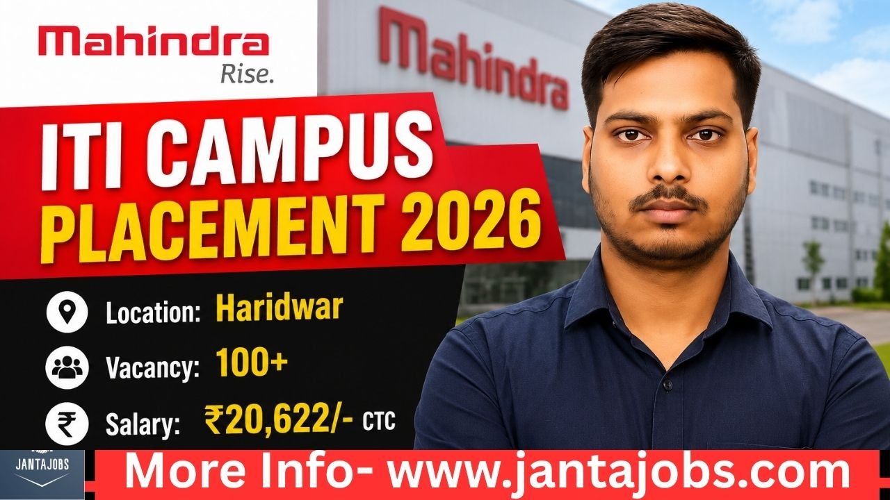 Mahindra and Mahindra ITI Campus Placement 2026, Mahindra ITI Campus Placement Haridwar, Mahindra FTC Recruitment 2026, Mahindra Apprentice Recruitment 2026, Mahindra Jobs for ITI Freshers, Mahindra Haridwar Job Vacancy, Mahindra Company Campus Placement, Mahindra Recruitment for ITI Pass, Mahindra Apprentice Job, Mahindra FTC Job Vacancy, Mahindra Manufacturing Jobs, Haridwar Company Job, Haridwar ITI Jobs, Haridwar Apprentice Jobs, Haridwar FTC Vacancy, Latest ITI Campus Placement, ITI Campus Placement 2026, ITI Jobs 2026, ITI Fresher Jobs, Electrician Jobs in Mahindra, Fitter Jobs in Mahindra, Machinist Jobs in Mahindra, Turner Jobs in Mahindra, Welder Jobs in Mahindra, Wireman Jobs in Mahindra, COPA Jobs in Mahindra, RAC Jobs in Mahindra, Sheet Metal Jobs, Electronic Mechanic Jobs, Instrument Mechanic Jobs, MMV Jobs, PPO Trade Jobs, MDE Trade Jobs, Manufacturing Company Jobs, Private Company Jobs 2026, Private ITI Jobs, 10th Pass Jobs Haridwar, 12th Pass Jobs Haridwar, Graduation Jobs Haridwar, Apprentice Jobs for Freshers, FTC Jobs in India, Mahindra Salary 20622, Apprentice Stipend 15100, Mahindra Walk in Interview, Mahindra Walk in Drive, Campus Placement Uttar Pradesh, Government ITI Badaun Campus, Badaun ITI Campus Placement, ITI Campus Interview, Latest Apprentice Vacancy, Fresher Campus Placement, Haridwar Factory Jobs, Uttarakhand Jobs 2026, Mahindra Plant Recruitment, Mahindra Haridwar Plant Vacancy, ITI Pass Jobs in Uttarakhand, Electrician Fresher Jobs, Fitter Fresher Jobs, Welder Fresher Jobs, Machinist Fresher Jobs, Turner Fresher Jobs, Wireman Fresher Jobs, Electronic Mechanic Fresher Jobs, Instrument Mechanic Fresher Jobs, COPA Fresher Jobs, RAC Fresher Jobs, Manufacturing Careers, Industrial Jobs India, Production Jobs Haridwar, Assembly Line Jobs, Factory Apprentice Vacancy, Campus Interview 30 June 2026, Government ITI Badaun Jobs, Campus Placement for Male Candidates, ITI Job Alert, ITI Vacancy Today, Latest Job Update, Mahindra Recruitment Notification, Mahindra Company Vacancy 2026, Mahindra Hiring Freshers, Job for Technical Candidates, Technical Trade Jobs, Best ITI Jobs, Fresher Manufacturing Jobs, Haridwar Walk in Interview, Uttar Pradesh Campus Drive, Job Alert for ITI, Apprentice Recruitment Notification, FTC Recruitment Notification, Industrial Training Jobs, Plant Operator Jobs, Shop Floor Jobs, Automobile Company Jobs, Automobile Industry Jobs, Mahindra Automobile Jobs, Mahindra Company Careers, Mahindra Recruitment Process, Campus Selection Drive, Free Campus Placement, ITI Career Opportunity, Mahindra Employment News, Mahindra Job Opening, Factory Hiring 2026, Haridwar Employment, ITI Employment News, Latest Manufacturing Jobs, Job Vacancy for Male, Haridwar Private Jobs, Uttarakhand Private Jobs, Technical Recruitment 2026, Industrial Apprentice Jobs, Best Apprentice Jobs, ITI Campus Selection, Mahindra Freshers Recruitment, Government ITI Campus Interview, Walk in Jobs 2026, Production Operator Jobs, Factory Worker Jobs, Skilled Trade Jobs, Latest Campus Drive, Job Fair ITI, Haridwar Job Alert, ITI Job News, Campus Hiring India, Mahindra Hiring 2026, ITI Recruitment Today, FTC Jobs for Freshers, Apprentice Opportunity, Manufacturing Plant Vacancy, Freshers Walk in Interview, Industrial Careers India, Best Company Jobs for ITI, Mahindra Recruitment Haridwar Plant, Mahindra Apprentice Campus Placement, Mahindra FTC Campus Drive, Latest Mahindra Jobs, Free Job Alert ITI, JantaJobs Mahindra Recruitment, JantaJobs Campus Placement, JantaJobs ITI Jobs, JantaJobs Apprentice Vacancy, ITI Placement Drive, Company Campus Interview, Haridwar Industrial Jobs, Fresher Technical Jobs, Walk in Campus Placement, Factory Jobs for ITI, New ITI Vacancy, Latest FTC Jobs, Campus Recruitment India, Mahindra Company Hiring, Production Apprentice Jobs, Plant Jobs for Freshers, Shop Floor Operator Jobs, Machine Operator Jobs, Automobile Plant Recruitment, Haridwar Manufacturing Vacancy, Mahindra Employment Opportunity, Campus Interview Update, ITI Placement News, Latest Job Vacancy 2026, Fresher Hiring India, Technical Apprentice Hiring, Mahindra Recruitment Update, ITI Jobs Near Me, Campus Placement News Today, Best Private Company Jobs, Top Manufacturing Company Jobs, Mahindra Career Opportunity, Mahindra Industrial Jobs, Mahindra Walk in Campus, Campus Placement Notification, ITI Vacancy Update, Apprentice Jobs Update, Private Company Hiring Today, New Campus Placement 2026, FTC Job Alert, Latest Apprentice Job Alert, ITI Job Portal, ITI Employment Opportunity, Manufacturing Sector Jobs, Automobile Sector Jobs, Mahindra Plant Jobs, JantaJobs Latest Jobs, JantaJobs Private Jobs, JantaJobs ITI Campus Placement