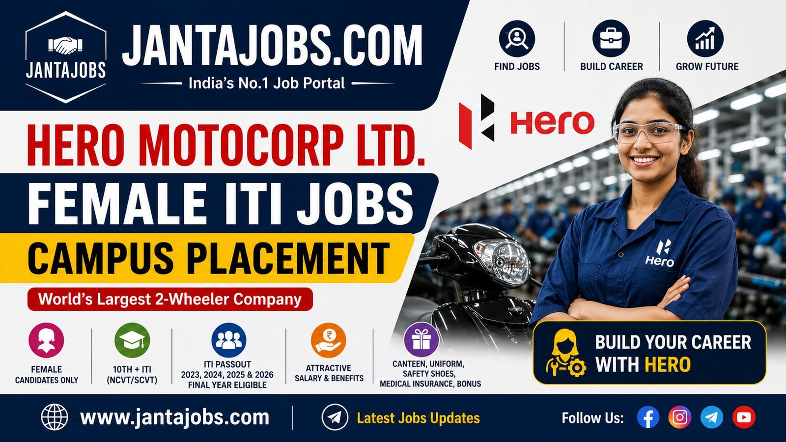 Hero Motocorp Campus Placement Female 2026, Hero Motocorp campus placement 2026, Hero MotoCorp jobs 2026, Hero MotoCorp ITI jobs 2026, Hero Motocorp female ITI jobs 2026, Hero MotoCorp female job vacancy 2026, Hero Motocorp Haridwar jobs 2026, Hero Haridwar plant jobs, Hero Haridwar ITI recruitment, Hero MotoCorp campus placement, Hero MotoCorp campus recruitment 2026, Hero MotoCorp ITI recruitment 2026, Hero MotoCorp jobs for female ITI, female ITI jobs in Hero MotoCorp, Hero MotoCorp apprenticeship 2026, Hero MotoCorp apprentice vacancy 2026, Hero MotoCorp apprentice jobs for female, Hero MotoCorp automobile jobs 2026, automobile company jobs for ITI, automobile ITI jobs 2026, private ITI jobs 2026, latest ITI jobs 2026, ITI campus placement 2026, ITI campus placement in Hapur, ITI campus placement Uttar Pradesh, female ITI campus placement 2026, female ITI jobs in Uttar Pradesh, female ITI jobs in Haridwar, female ITI vacancy 2026, female job vacancy for ITI passout, ITI jobs for female candidates, ITI jobs for women 2026, ITI jobs after 10th, 10th plus ITI jobs 2026, 10th ITI jobs in automobile company, Hero MotoCorp jobs after ITI, Hero MotoCorp job vacancy after ITI, Hero MotoCorp fitter jobs, Hero MotoCorp electrician jobs, Hero MotoCorp welder jobs, Hero MotoCorp machinist jobs, Hero MotoCorp turner jobs, Hero MotoCorp mechanic jobs, Hero MotoCorp MMV jobs, Hero MotoCorp diesel mechanic jobs, Hero MotoCorp electronics mechanic jobs, Hero MotoCorp instrument mechanic jobs, Hero MotoCorp RAC jobs, Hero MotoCorp wireman jobs, Hero MotoCorp COPA jobs, Hero MotoCorp tractor mechanic jobs, Hero MotoCorp painter jobs, Hero MotoCorp mechanic agriculture jobs, ITI fitter jobs in Hero MotoCorp, ITI electrician jobs in Hero MotoCorp, ITI welder jobs in Hero MotoCorp, ITI machinist jobs in Hero MotoCorp, ITI turner jobs in Hero MotoCorp, ITI MMV jobs in Hero MotoCorp, ITI diesel mechanic jobs in Hero MotoCorp, ITI electronics mechanic jobs in Hero MotoCorp, ITI instrument mechanic jobs in Hero MotoCorp, ITI RAC jobs in Hero MotoCorp, ITI wireman jobs in Hero MotoCorp, ITI COPA jobs in Hero MotoCorp, Hero MotoCorp fixed term job 2026, Hero MotoCorp one year job, Hero MotoCorp government apprenticeship, government apprenticeship Hero MotoCorp 2026, Hero MotoCorp apprenticeship salary, Hero MotoCorp ITI salary 2026, Hero MotoCorp salary for ITI candidates, Hero MotoCorp monthly CTC 26450, Hero MotoCorp in hand salary 18487, Hero MotoCorp PF ESI salary, Hero MotoCorp apprentice stipend 19931, Hero MotoCorp job benefits, Hero MotoCorp canteen facility, Hero MotoCorp uniform facility, Hero MotoCorp safety shoes facility, Hero MotoCorp medical insurance, Hero MotoCorp bonus facility, Hero Haridwar plant recruitment 2026, Hero Haridwar factory jobs, Hero Haridwar manufacturing jobs, Hero Haridwar automobile jobs, Hero Haridwar production jobs, Hero Haridwar ITI vacancy, Hero Haridwar female jobs, Hero Motocorp Uttarakhand jobs, Hero MotoCorp jobs Uttarakhand 2026, Hero MotoCorp recruitment Uttarakhand, ITI jobs in Uttarakhand 2026, automobile jobs in Uttarakhand, Haridwar ITI jobs 2026, Haridwar female ITI jobs, Haridwar factory jobs for ITI, Haridwar manufacturing jobs for ITI, Hapur ITI campus placement 2026, Simbhaoli ITI campus placement, Govt ITI Simbhaoli recruitment, Govt ITI Simbhaoli campus placement, Simbhaoli Hapur ITI jobs, Hapur ITI jobs for female, Hapur female job vacancy, Hapur campus placement 2026, Uttar Pradesh ITI campus placement, UP ITI jobs 2026, UP female ITI jobs, UP automobile jobs for ITI, ITI recruitment in Hapur, ITI recruitment in Uttar Pradesh 2026, ITI jobs near Hapur, ITI jobs near Simbhaoli, female recruitment in automobile company, women jobs in automobile industry, female production jobs after ITI, female manufacturing jobs after ITI, female factory jobs after ITI, female technician jobs after ITI, female technician vacancy 2026, women ITI apprenticeship jobs, female apprentice jobs 2026, ITI apprentice jobs for women, ITI apprenticeship vacancy 2026, government apprentice jobs after ITI, private apprenticeship jobs 2026, automobile apprenticeship after ITI, Hero MotoCorp apprentice recruitment, Hero MotoCorp apprentice vacancy Haridwar, Hero MotoCorp apprentice jobs Uttarakhand, Hero MotoCorp trainee jobs 2026, Hero MotoCorp trainee vacancy, Hero MotoCorp production trainee jobs, Hero MotoCorp factory trainee jobs, Hero MotoCorp manufacturing trainee, Hero MotoCorp job for 2023 ITI passout, Hero MotoCorp job for 2024 ITI passout, Hero MotoCorp job for 2025 ITI passout, Hero MotoCorp job for 2026 ITI passout, Hero MotoCorp final year ITI jobs, Hero MotoCorp ITI final year vacancy, ITI final year campus placement 2026, ITI final year jobs in automobile company, ITI passout jobs 2026, ITI passout female jobs, ITI passout female vacancy, ITI passout jobs in Hero MotoCorp, ITI fresher jobs 2026, ITI fresher female jobs, freshers ITI jobs in automobile, automobile fresher jobs 2026, manufacturing fresher jobs after ITI, Hero MotoCorp fresher recruitment, Hero MotoCorp fresher vacancy, Hero MotoCorp female fresher jobs, Hero MotoCorp selection process, Hero MotoCorp campus selection 2026, Hero MotoCorp walk in campus placement, Hero MotoCorp recruitment drive 2026, Hero MotoCorp job opportunity 2026, best ITI jobs 2026, latest female jobs after ITI, latest automobile jobs 2026, latest campus placement 2026, upcoming ITI campus placement, ITI campus placement September 2026, Hero MotoCorp campus placement September 2026, Hero MotoCorp campus placement 1 September 2026, ITI jobs September 2026, female ITI jobs September 2026, Hero MotoCorp recruitment September 2026, Hapur campus placement September 2026, Hero MotoCorp Haridwar campus placement 2026, Hero MotoCorp Haridwar ITI campus placement, Hero MotoCorp Haridwar female ITI recruitment, Hero MotoCorp Haridwar apprentice recruitment, Hero MotoCorp Haridwar job vacancy, Hero MotoCorp Haridwar factory recruitment, Hero MotoCorp Haridwar plant vacancy, Hero MotoCorp Haridwar plant apprentice, Hero MotoCorp Haridwar plant female jobs, JantaJobs ITI jobs, JantaJobs campus placement, JantaJobs Hero MotoCorp jobs, JantaJobs female ITI jobs, JantaJobs latest jobs 2026, JantaJobs automobile jobs, JantaJobs apprenticeship jobs, JantaJobs Hapur jobs, JantaJobs Haridwar jobs, JantaJobs private jobs 2026